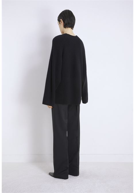 kawa sweater woman black in cashmere LOULOU DE SAISON | KAWABLACK